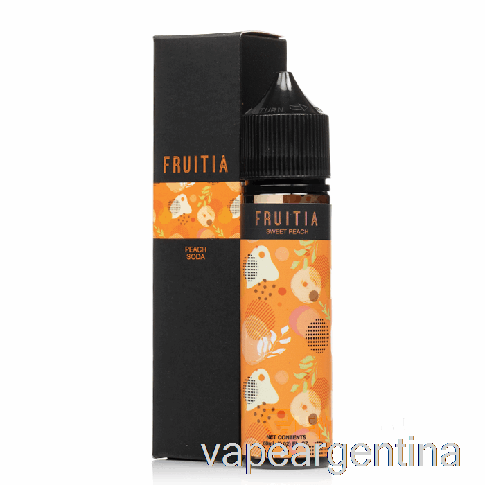 Refresco De Durazno - Fruitia - 60ml 6mg Vape Argentina